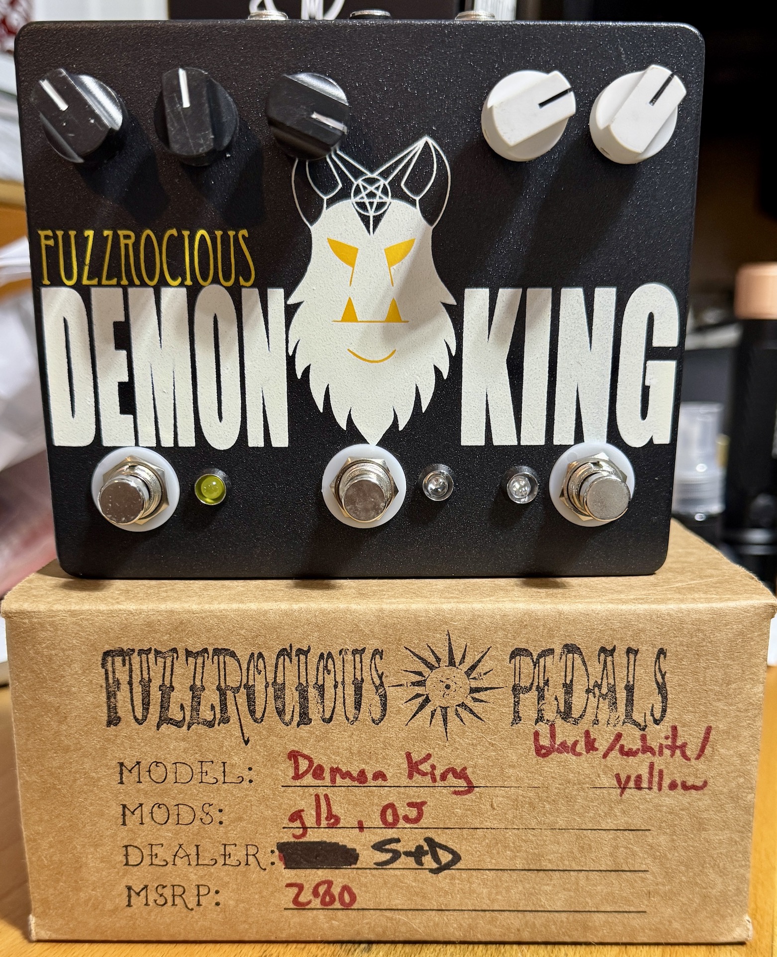 Fuzzrocious Pedals Demon King