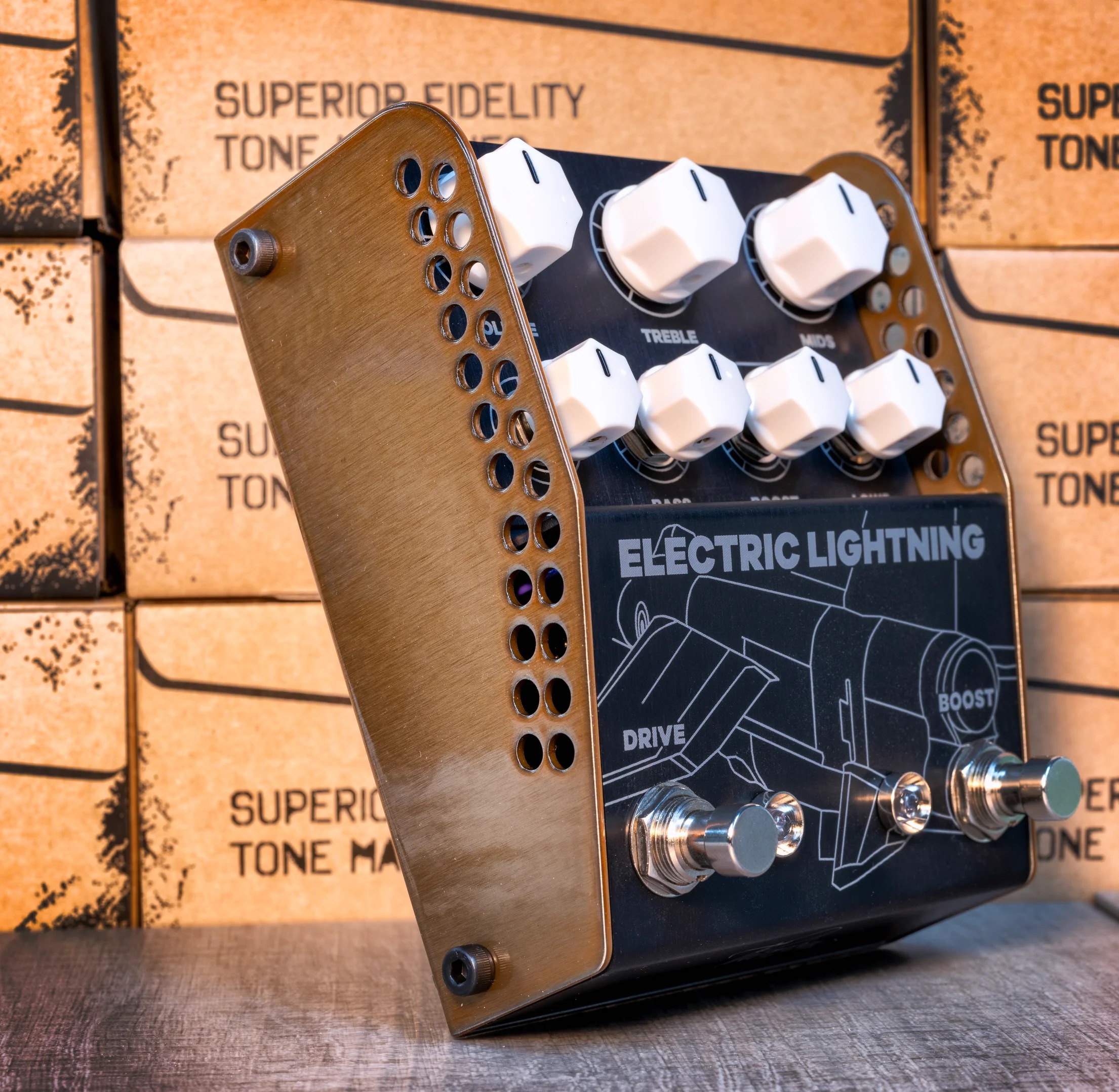 ThorpyFX THE ELECTRIC LIGHTNING - Chris Buck Signature Valve Overdrive
