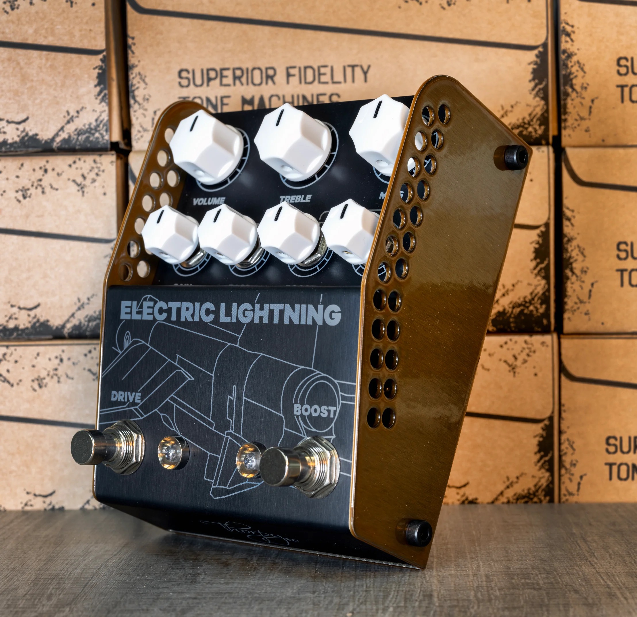 ThorpyFX THE ELECTRIC LIGHTNING - Chris Buck Signature Valve Overdrive