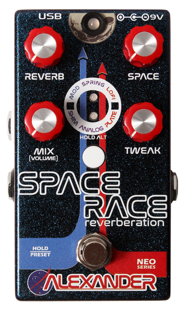 Alexander Pedals Space Race