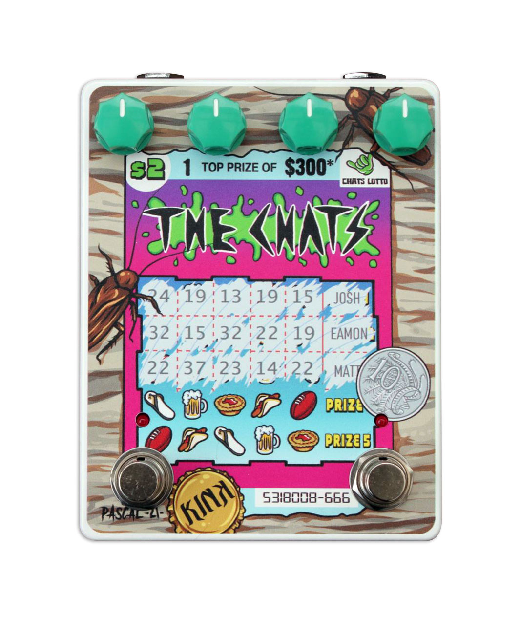 Kink Guitar Pedals The Chats Scratchie Fuzz