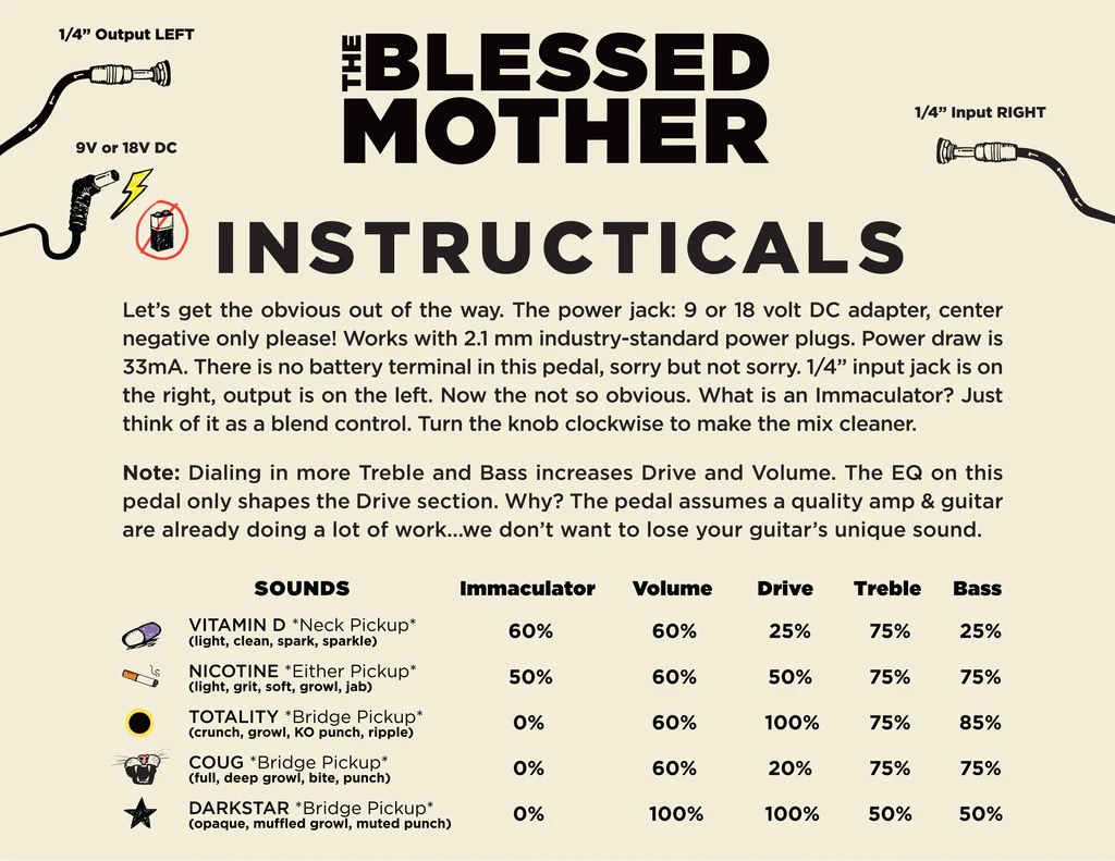 Heather Brown Electronicals The Blessed Mother V2