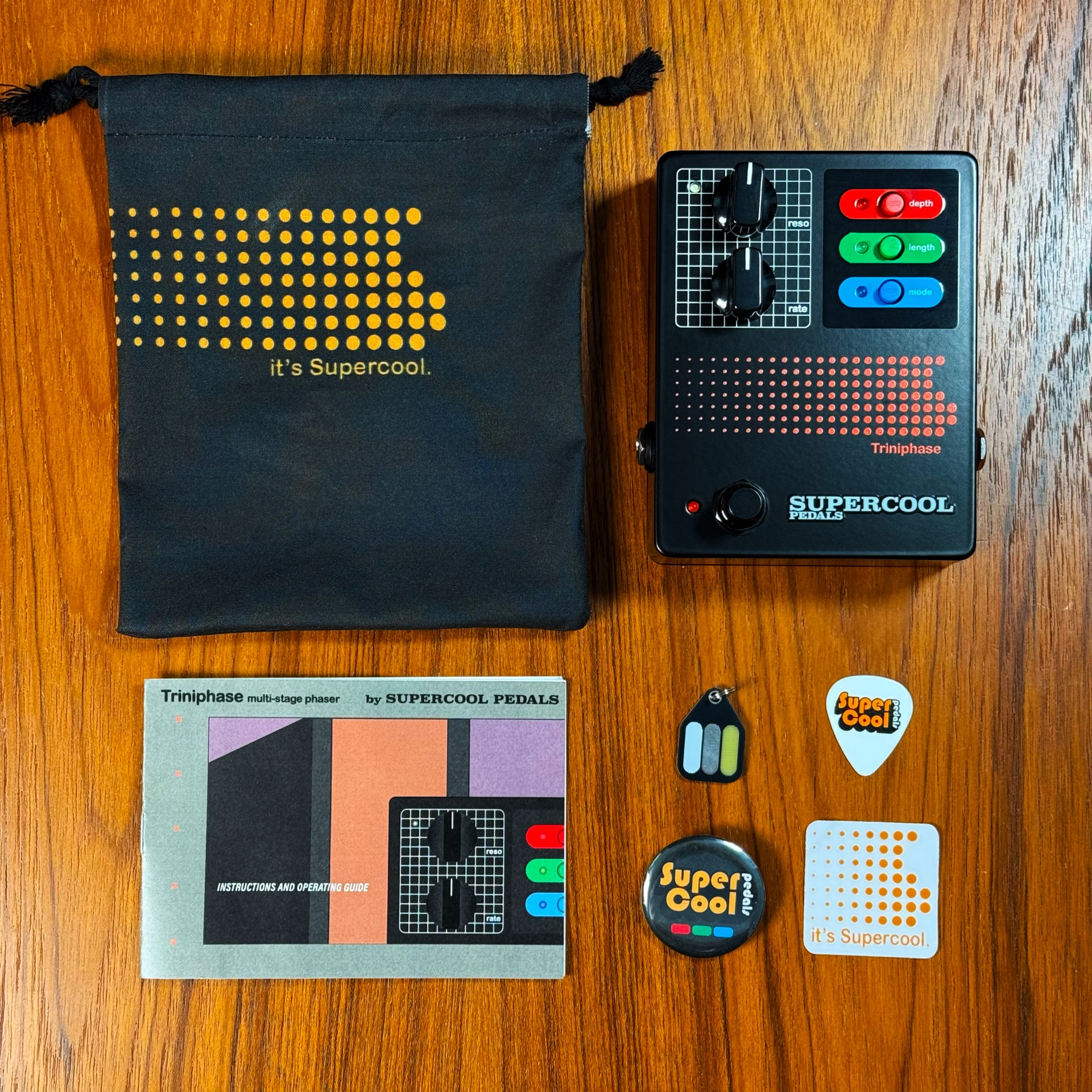 Supercool Pedals The TRINIPHASE