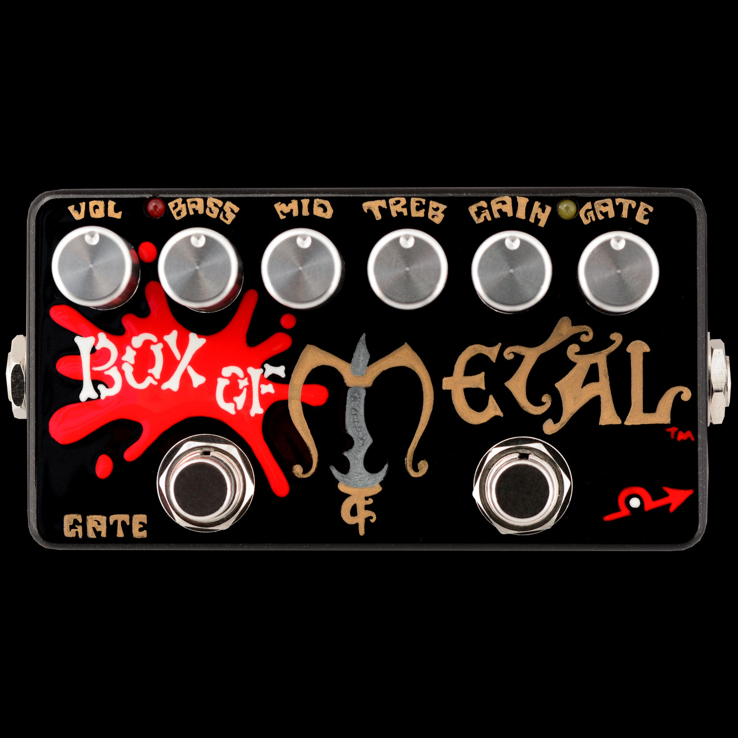 ZVEX Effects Box of Metal (Hand Painted)