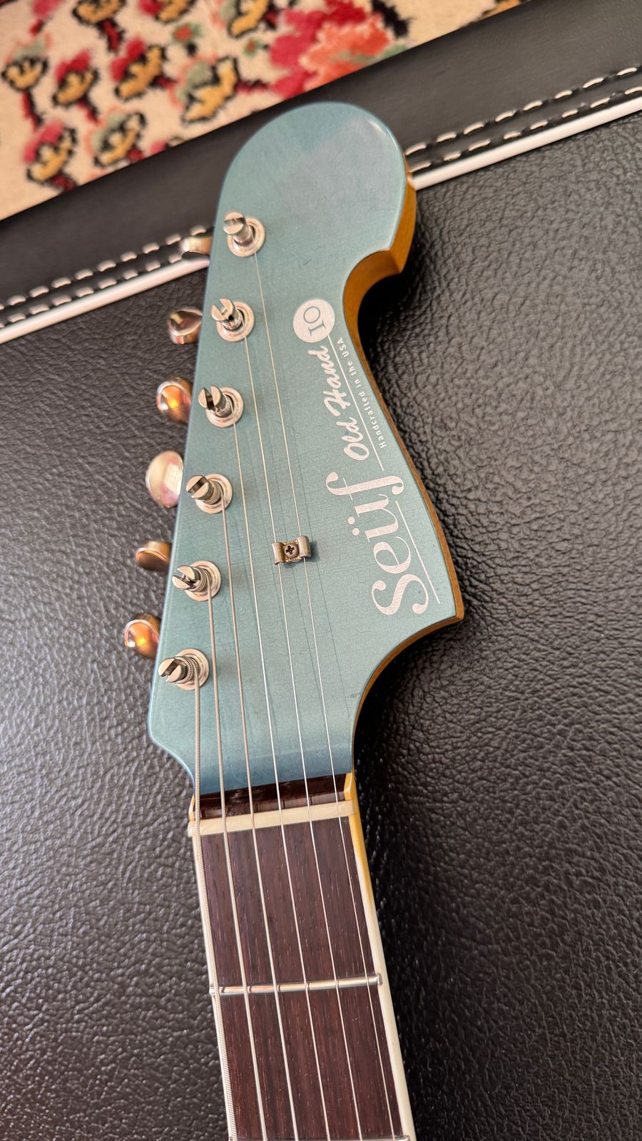 Seüf Guitars Old Hand 10 (OH-10) Offset Style - Aged Pelham Blue