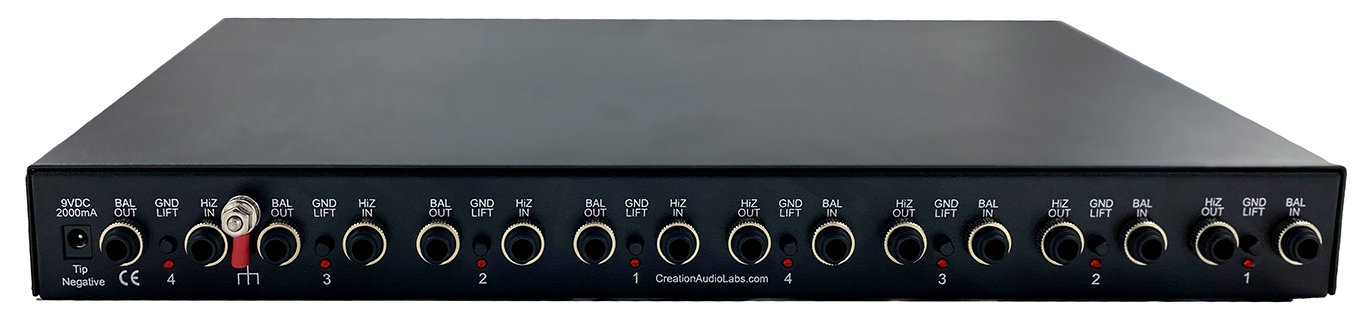 Creation Audio Labs LZ8 level & impedance matching DI & Re-amp box