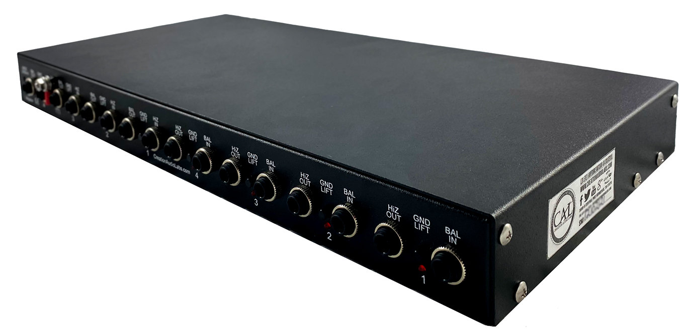 Creation Audio Labs LZ8 level & impedance matching DI & Re-amp box