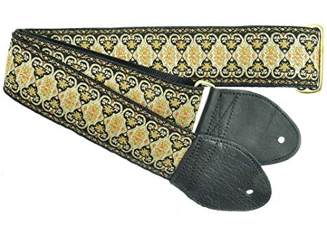 Souldier- Persian (Black) Guitar Strap