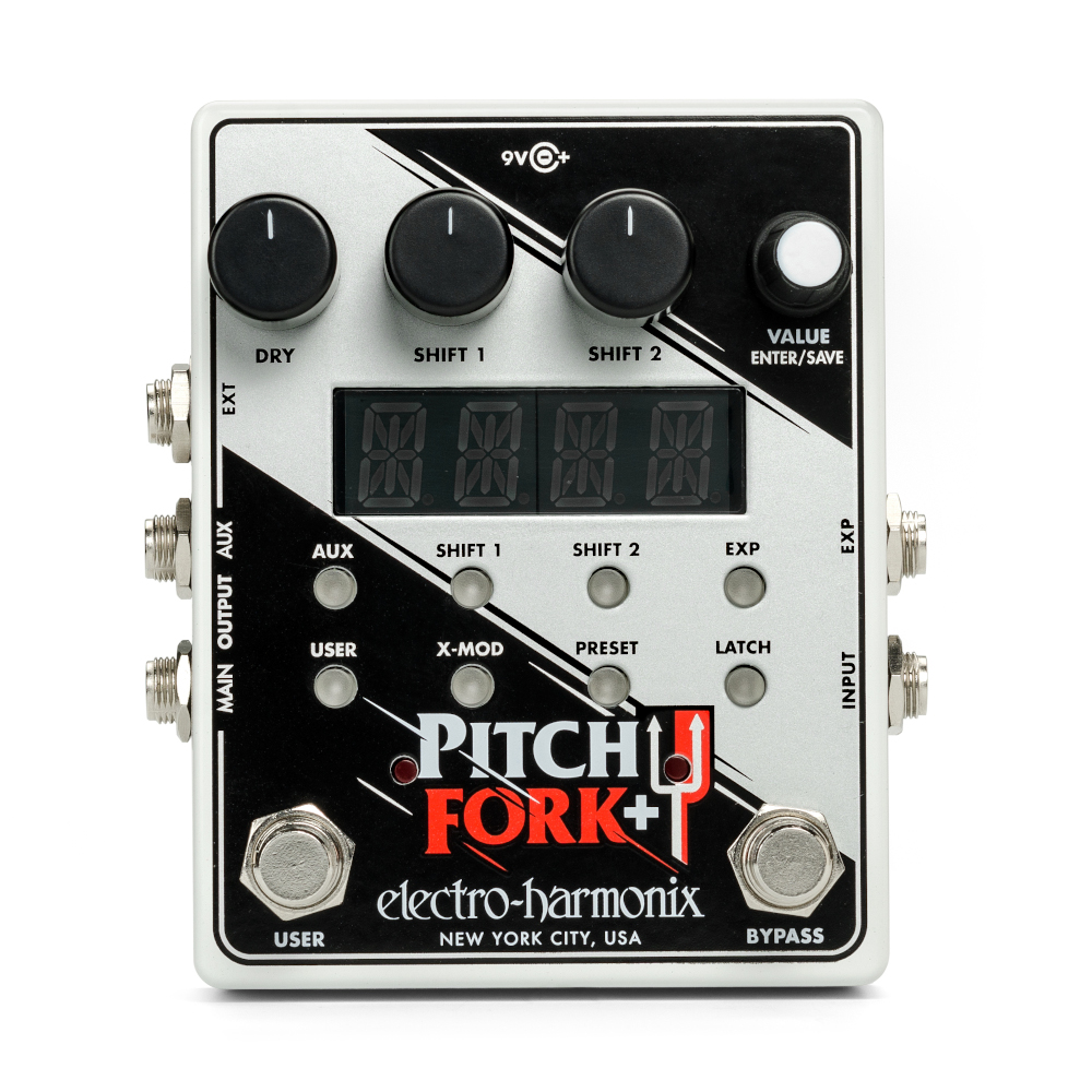 Electro-Harmonix Pitch Fork+ Polyphonic Pitch Shifter / Harmony Pedal