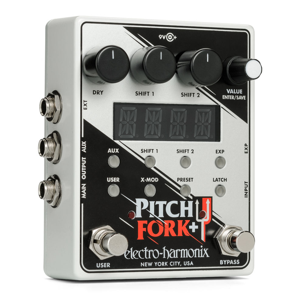 Electro-Harmonix Pitch Fork+ Polyphonic Pitch Shifter / Harmony Pedal