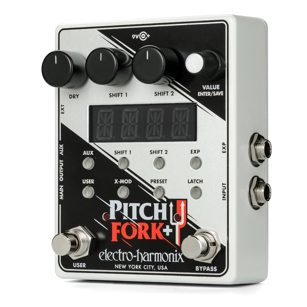 Electro-Harmonix Pitch Fork+ Polyphonic Pitch Shifter / Harmony Pedal