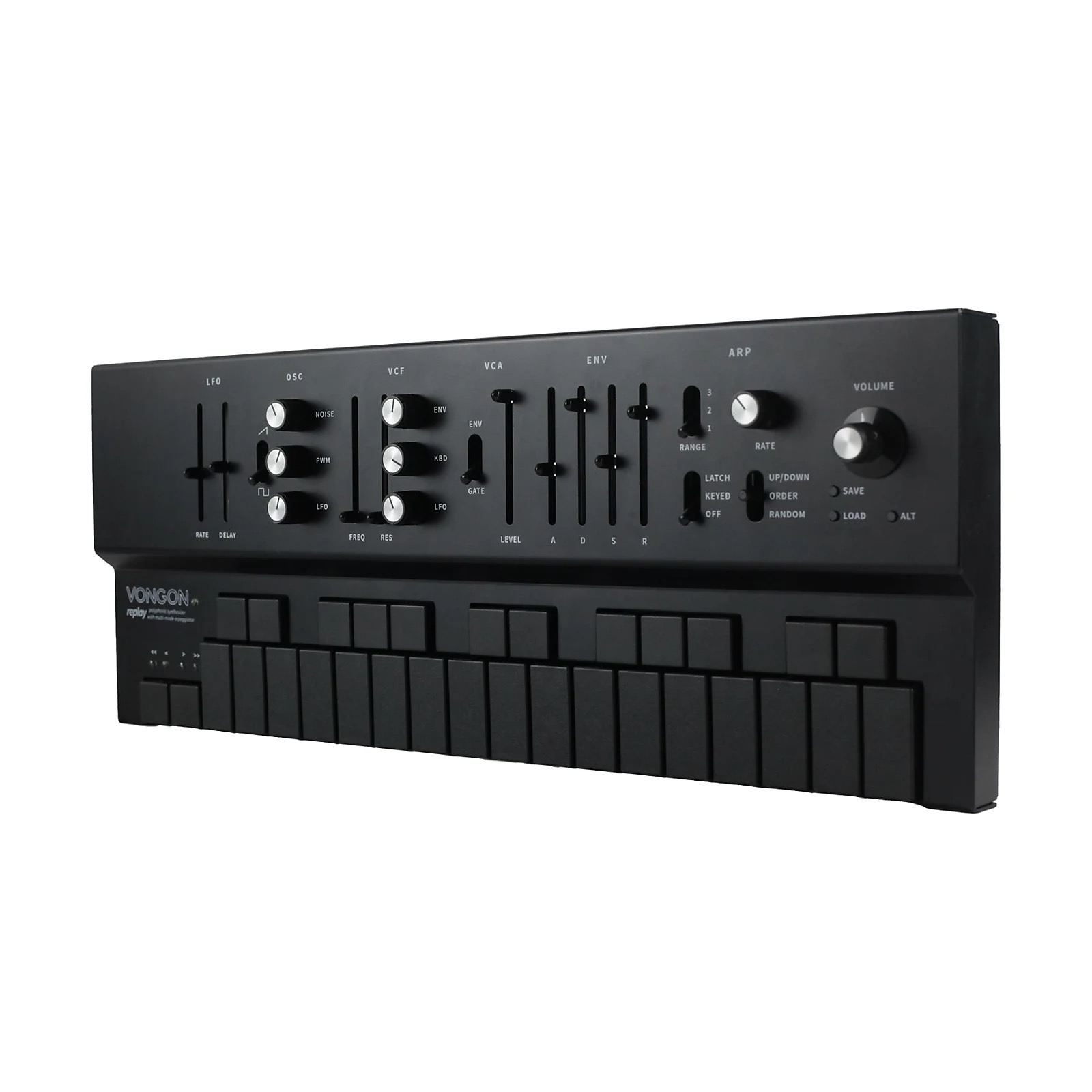 VONGON Replay polyphonic synthesizer with multi-mode arpeggiator