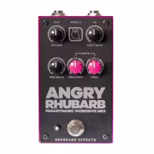 Redbeard Effects Angry Rhubarb Paradynamic Overdrive MKII