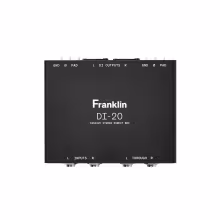 Franklin Audio DI-20 Stereo Passive Direct Box
