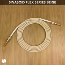FLEX SERIES BEIGE INSTRUMENT CABLE - 6' / ST/ST
